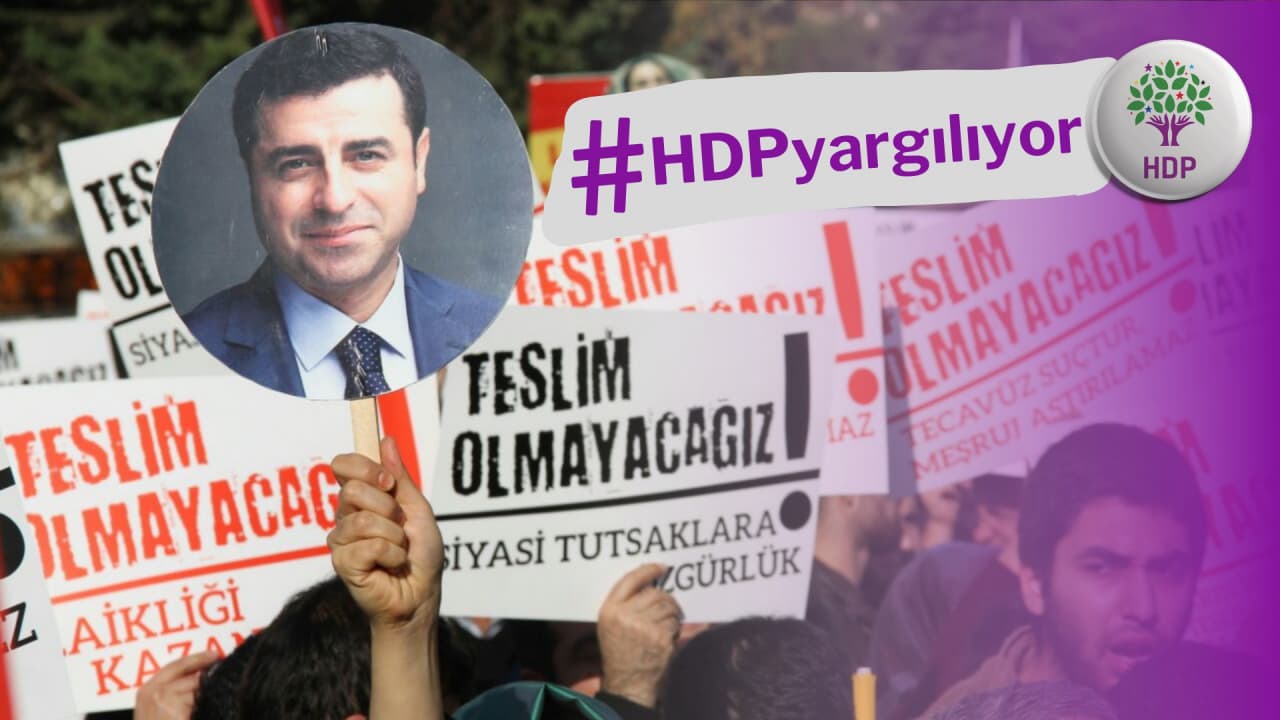 توفان توئیتری طرفداران HDP  با هشتگ  «HDP محاکمه می کند»