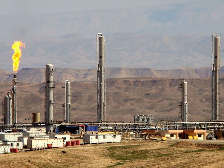 سرمایه گذاری 600 میلیون دلاری شرکت های اماراتی برای توسعه صنعت گاز اقلیم کردستان عراق