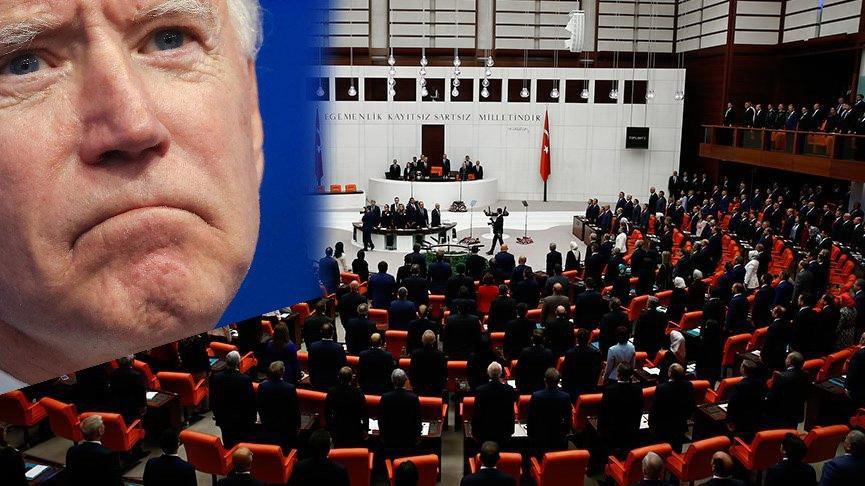 مجلس ترکیه اظهارات جو بایدن درباره نسل کشی ارمنی ها را محکوم کرد