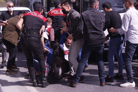 مراسم روز کارگر در استانبول به خشونت کشیده شد