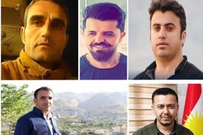 تأیید حکم شش سال حبس پنج فعال مدنی بازداشتی در دیوان عالی اقلیم کردستان