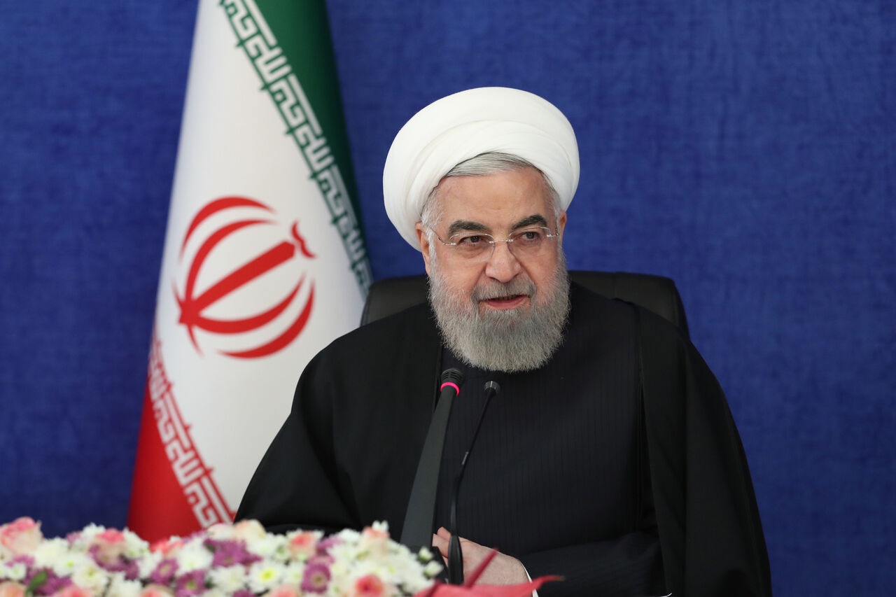 روحانی: به مردم اعلام می‌کنم که تحریم شکسته شده است