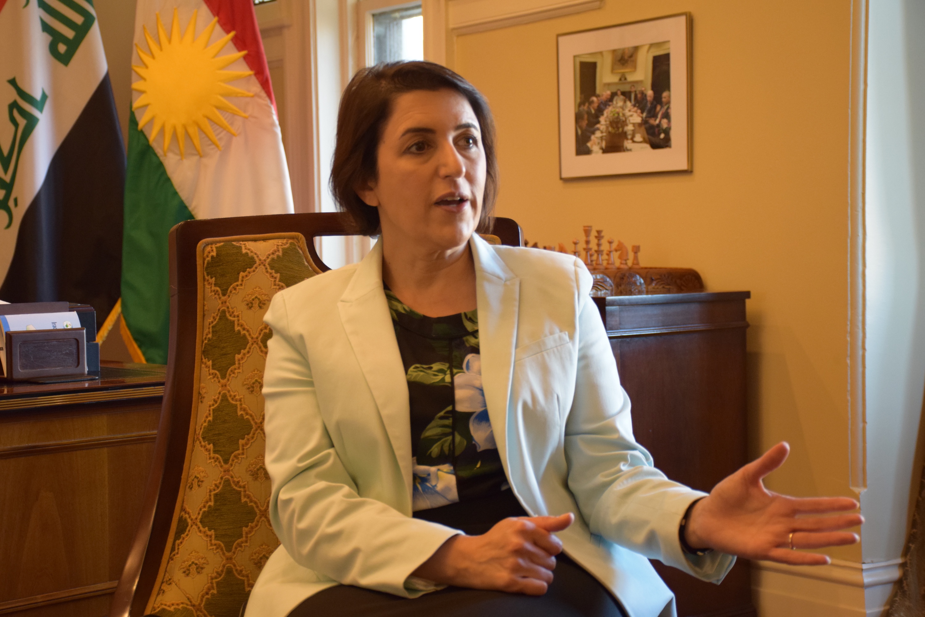 US backs KRG not Kurdistan parties: representative
