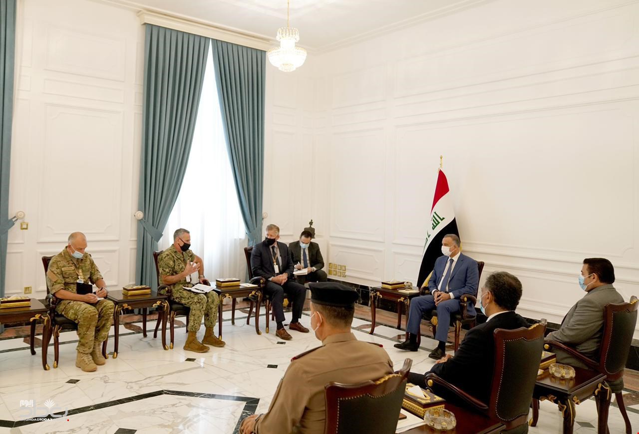 دیدار معاون دبیرکل ناتو با نخست وزیر عراق