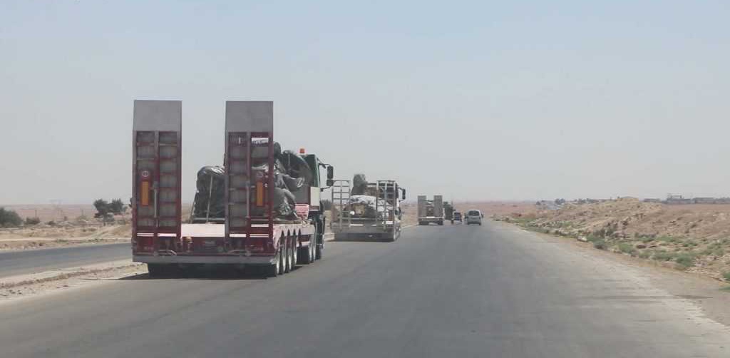 تقویت پایگاه‌های نظامی ائتلاف بین‌المللی در کُردستان سوریه