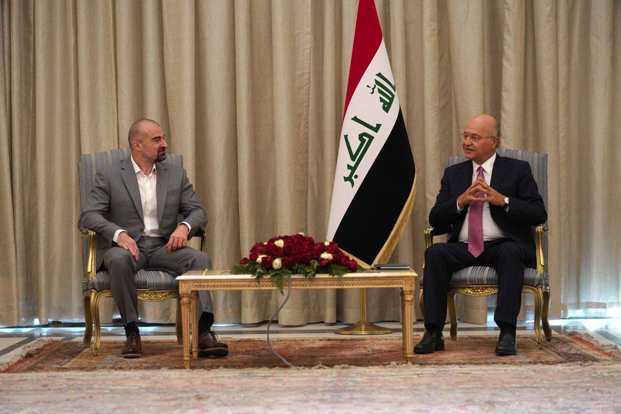 گفتگوی برهم صالح و بافل طالبانی درباره روابط بین بغداد و اربیل