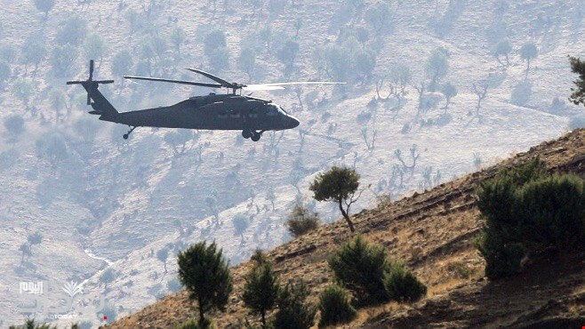 درگیری شدید ارتش ترکیه و پ.ک.ک در شمال استان دهوک