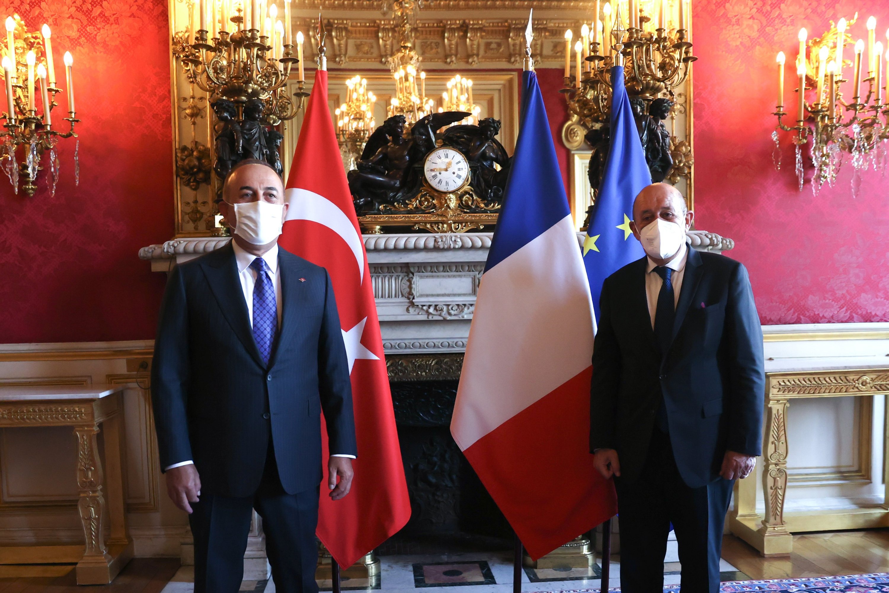 Turkey, France foreign ministers meet in Paris