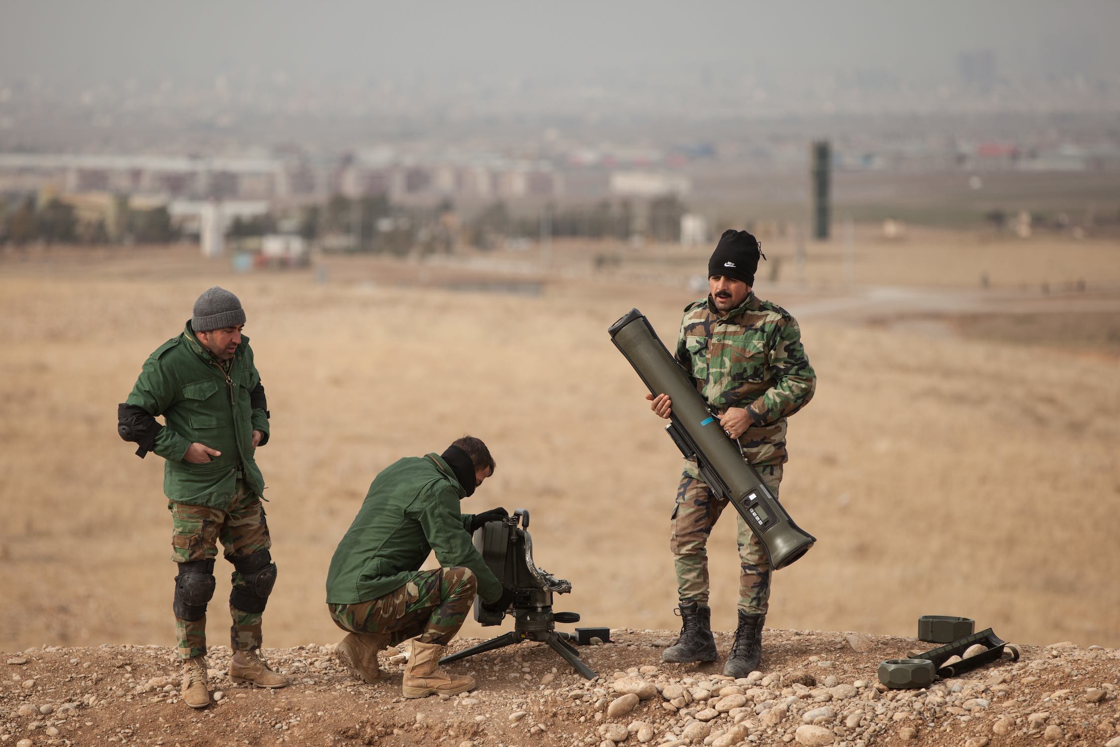 آمریکا به ارزش ۳ میلیون دلار سلاح و مهمات جدید به نیروهای پیشمرگ اقلیم کردستان تحویل داد