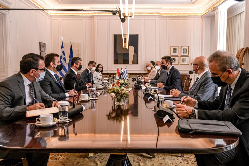دیدار  مسرور بارزانی و نخست وزیر یونان درباره گسترش روابط دو جانبه