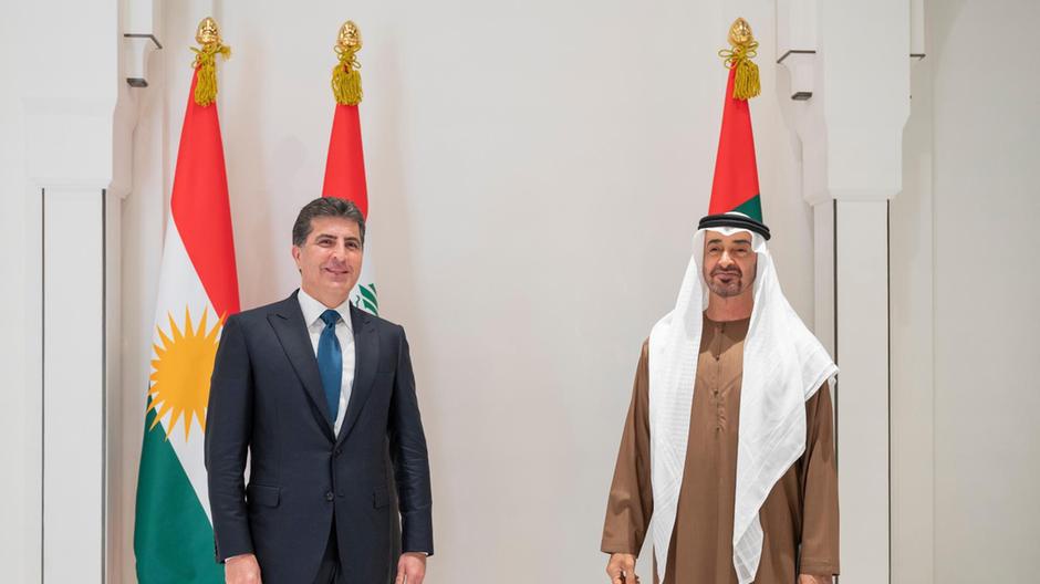 Nechirvan Barzani meets Abu Dhabi crown prince