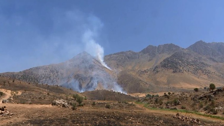 تداوم حملات هوایی ترکیه بە اقلیم کردستان