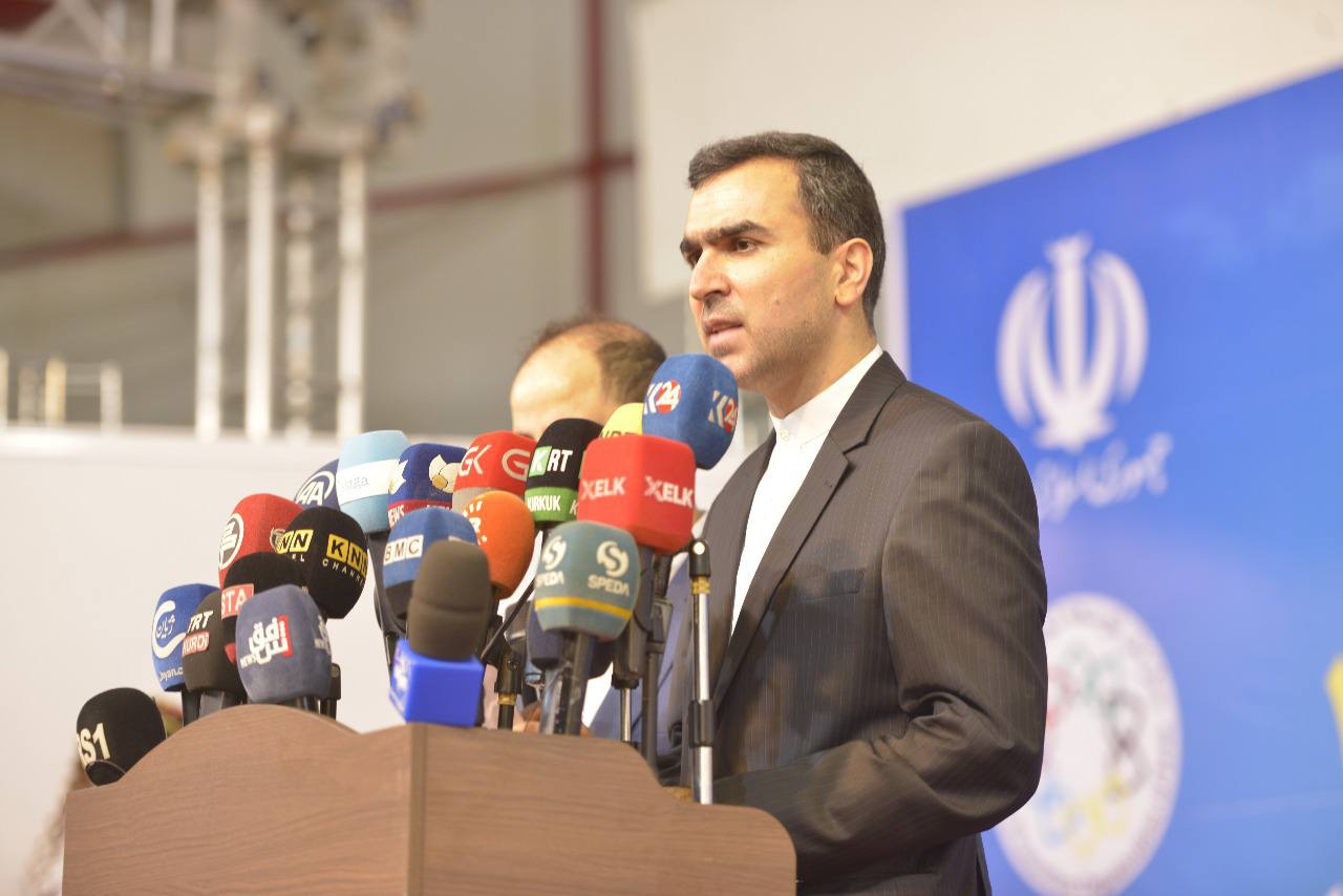 دومین نمایشگاه بازرگانی ایران در سلیمانیه افتتاح شد