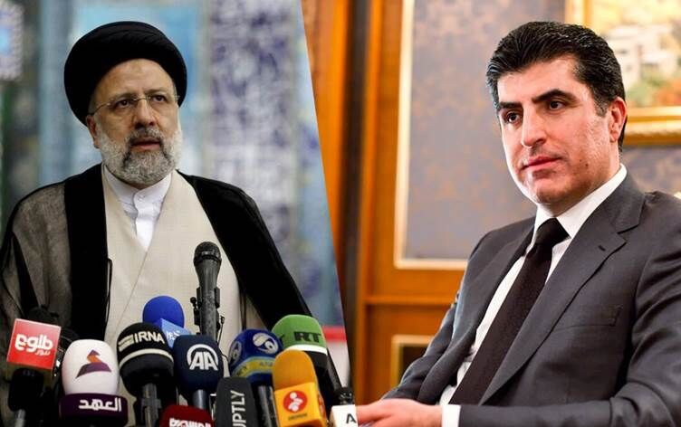 Nechirvan Barzani felicitates Ebrahim Raisi on his election as Iranian president