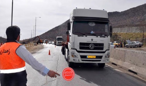 تردد کامیون در جاده جدید سنندج مریوان ممنوع است/استقرار پلیس راه در محور