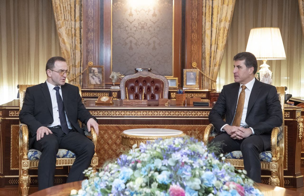 Nechirvan Barzani meets new Russian ambassador to Iraq