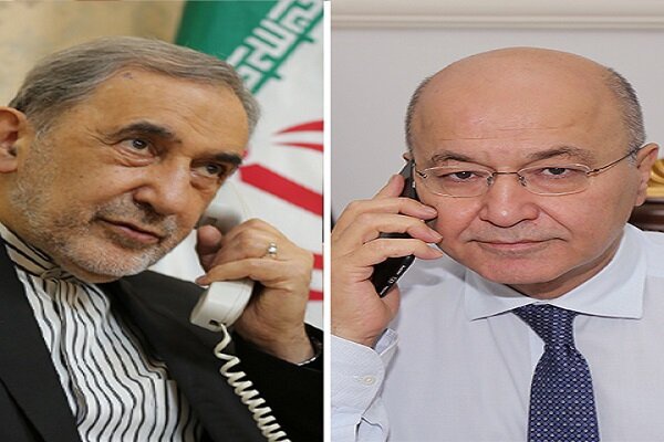 Iraqi President, Iranian top official confer on regional developments, mutual ties