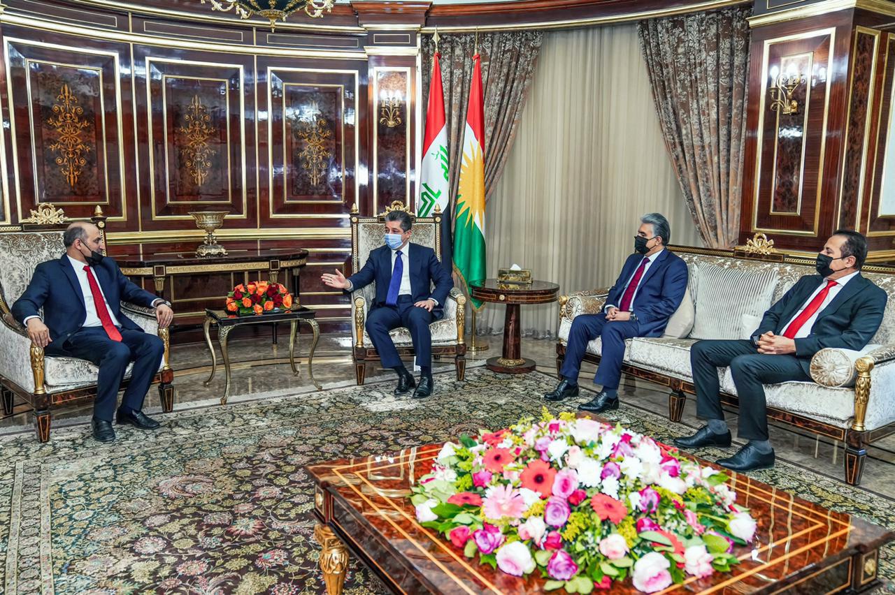 KRG PM meets Syrian party delegation in Erbil