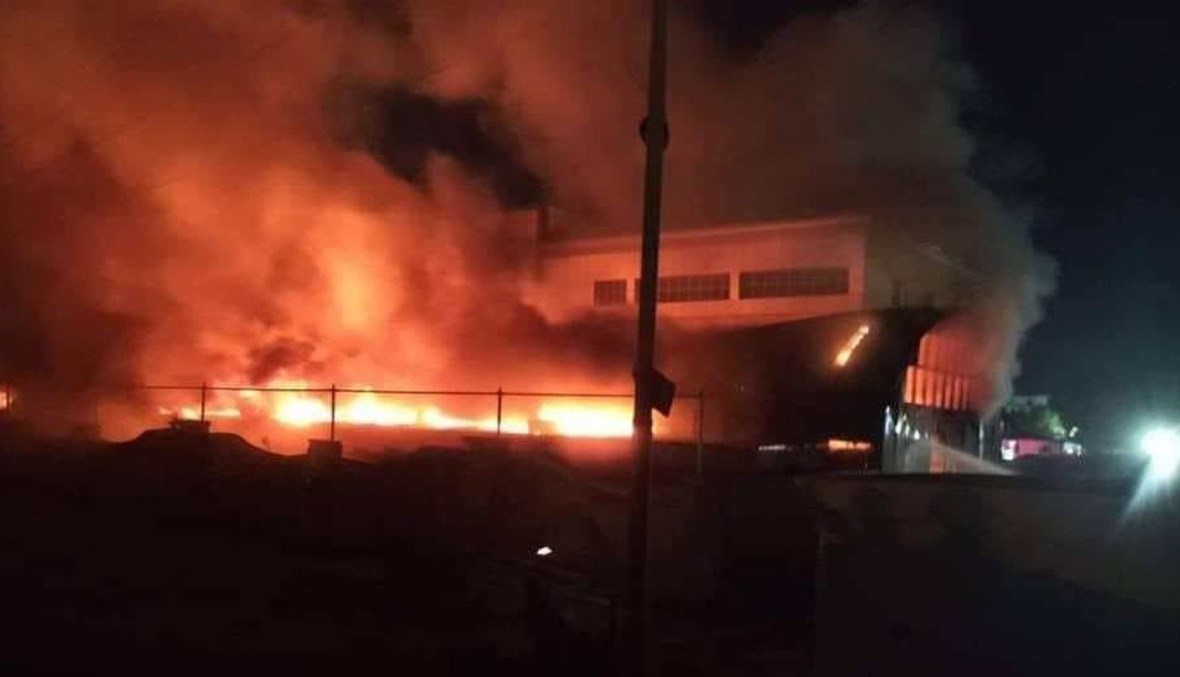 دهها قربانی بر اثر آتش سوزی در بیمارستانی در جنوب عراق