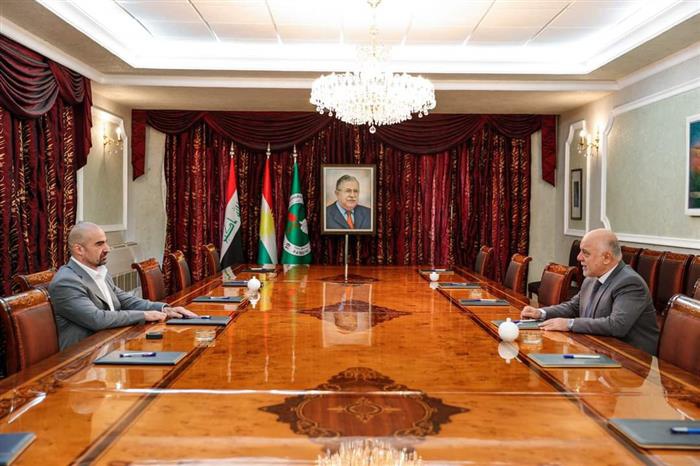 Lahur Sheikh Jangi, Bafil Talabani hold separate talks with Haider Al-Abadi
