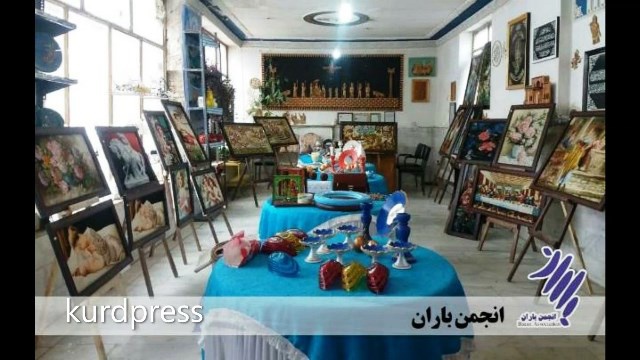 نمایشگاه صنایع دستی «باران» در قروه دایر شد
