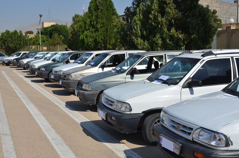 کشف 20 دستگاه وسیله نقلیه مسروقه در کرمانشاه