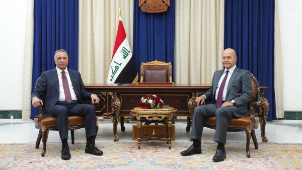 Iraqi PM, president stress on holding elections on time