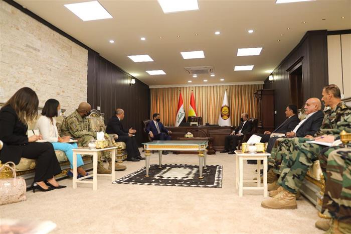 Minister praises US role in supporting Peshmerga forces