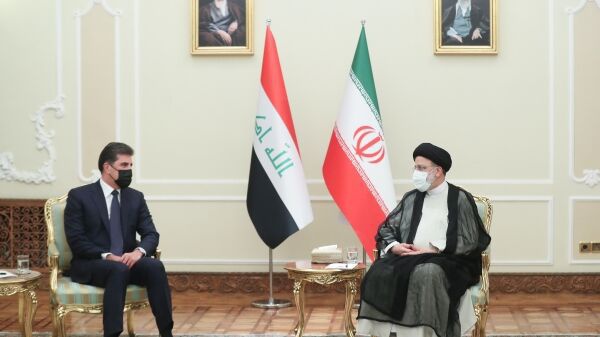 Nechirvan Barzani meets new Iranian President Raisi