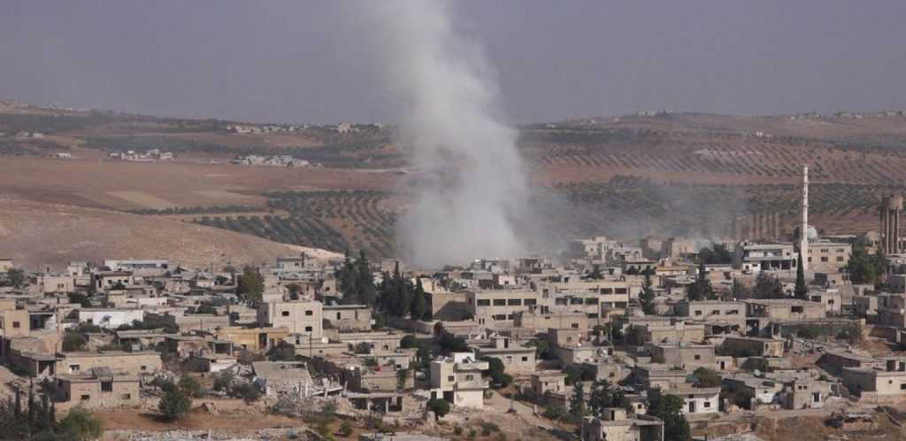 تبادل آتش میان ارتش سوریه و گروه‌های وابسته به ترکیه در حومه ادلب و حماه