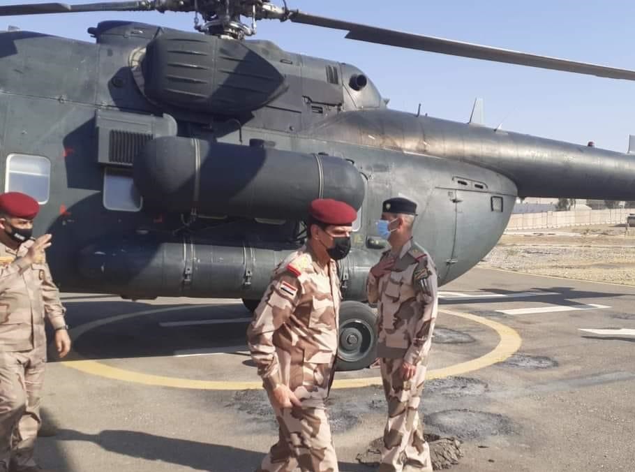 ورود یک هیأت عالی رتبه نظامی عراقی به استان نینوا