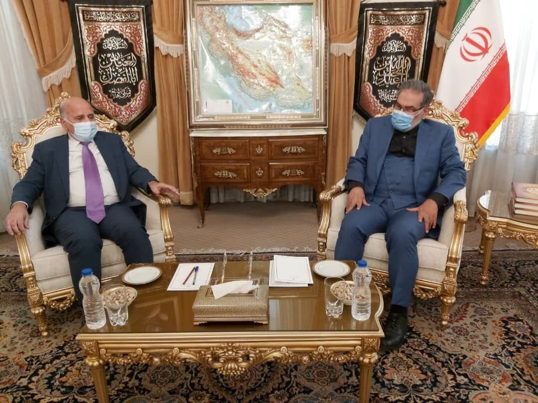 Top Iranian security official meets Iraqi FM in Tehran