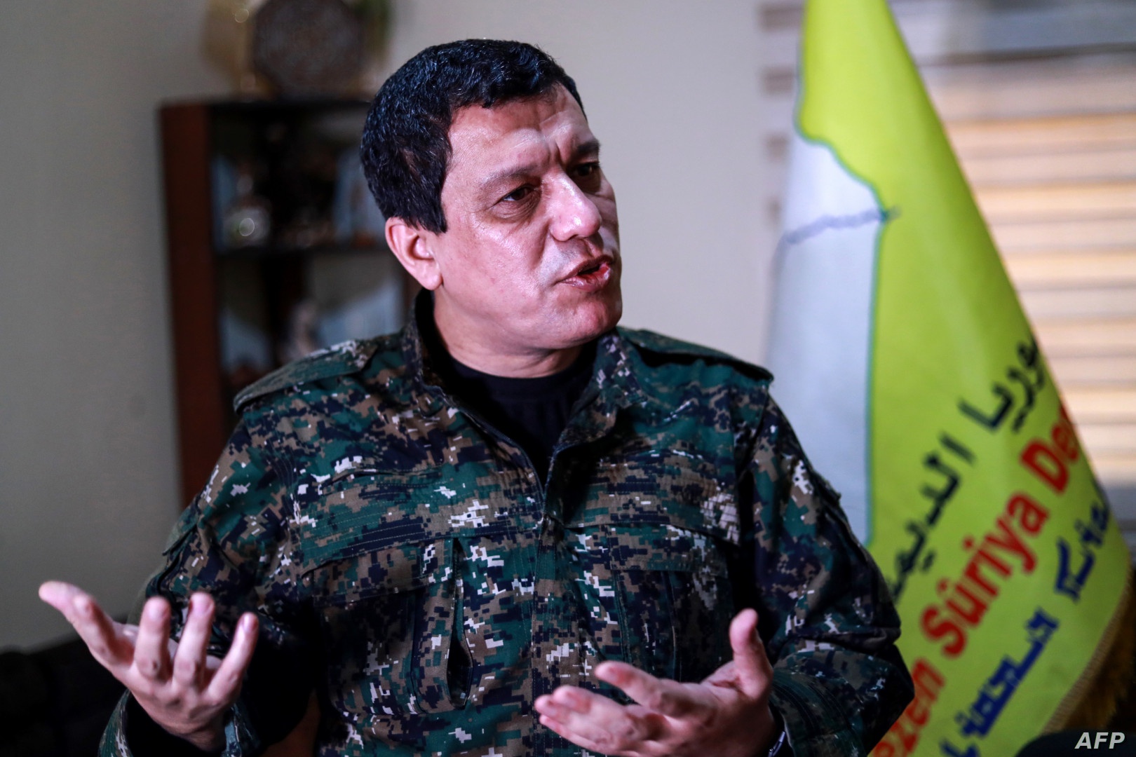 SDF won't threatens the stability of its neighbors: Mazloum Kobani