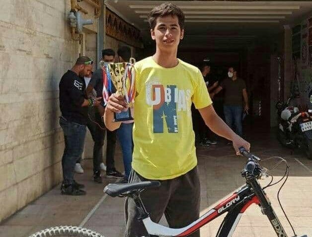 دوچرخه سوار کردستانی مدال برنز مسابقات قهرمانی کشور را به دست آورد