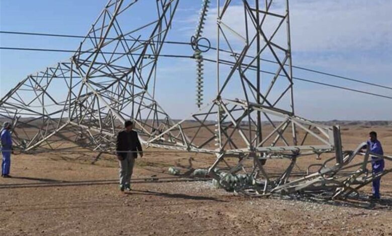 رئیس کمیسیون امنیتی و دفاعی مجلس عراق: تخریب دکل های برق، با اهداف سیاسی انجام می گیرد