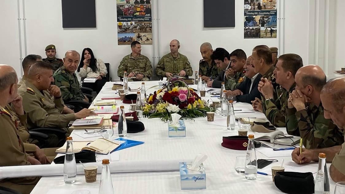 US-led coalition welcomes meeting between Iraqi, Peshmerga officials