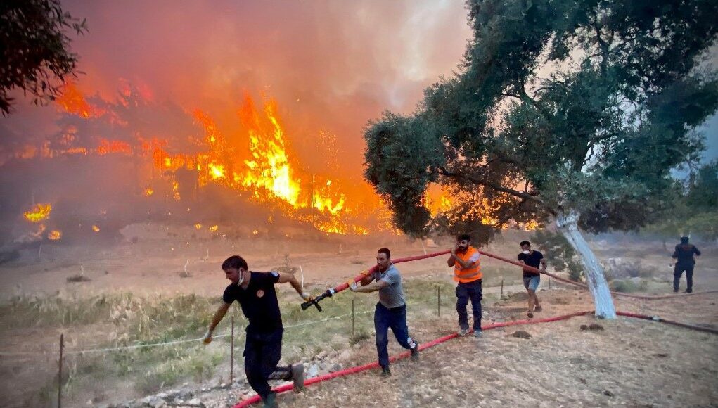 Wildfires inflamed anti-Kurdish sentiment in Turkey / Alin Ozinian