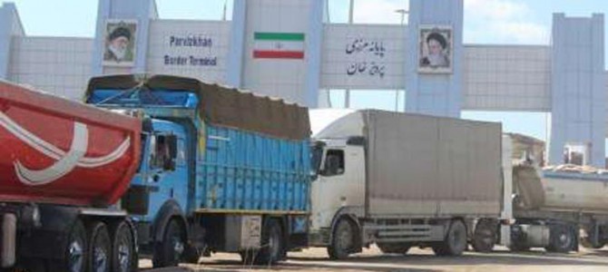 افزایش ۱۳ درصدی صادرات در استان کرمانشاه