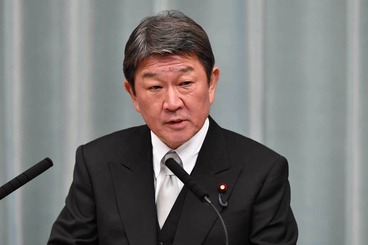 Japan foreign minister arrives in Iraq