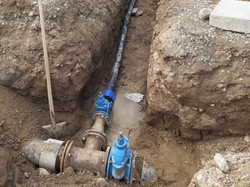 بیش از 28 کیلومتر خط انتقال آب روستایی در شهرستان دیواندره اجرا شد