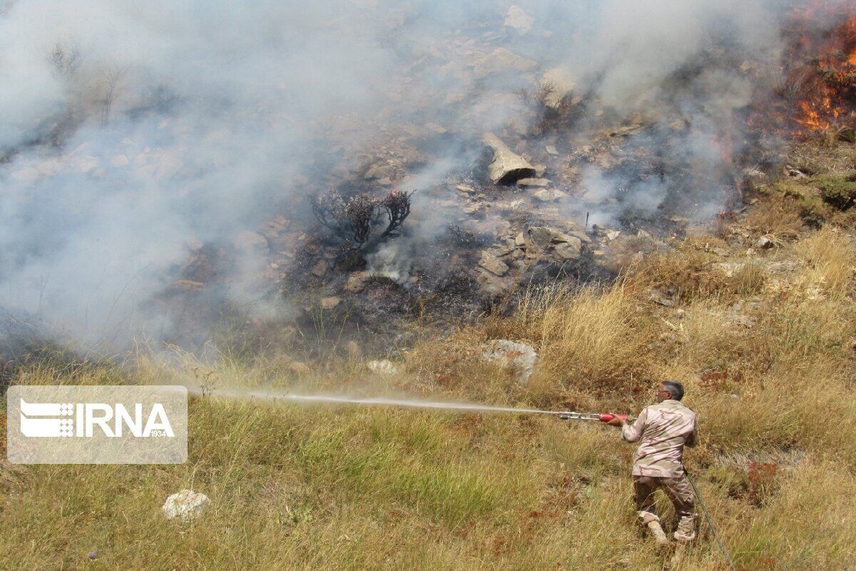 Widespread fire put out in Iranian border with Iraq