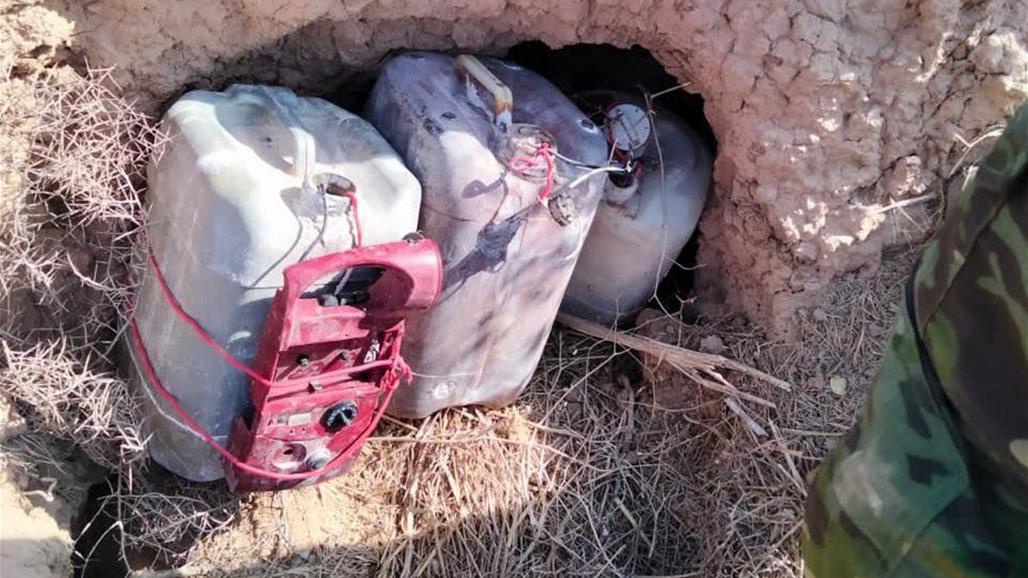 کشف و خنثی سازی سه بمب و انهدام پناهگاه تروریست ها در شرق طوزخورماتو