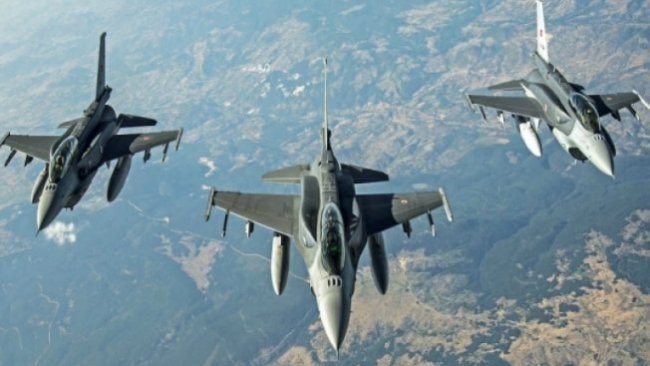 Turkish jets strike regions in Shingal and Makhmour