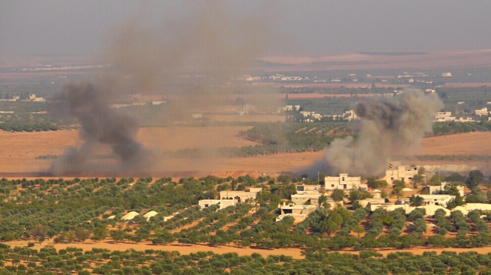بمباران مناطق مسکونی و مزارع در شمال و شرق سوریه توسط نیروهای ترکیه
