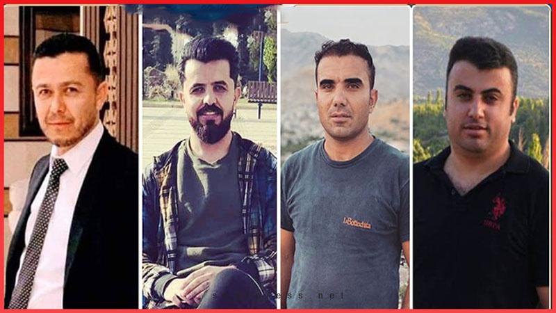 اعتصاب غذای شماری از  فعالین و روزنامه نگاران  زندانی منطقه بادینان اقلیم کردستان