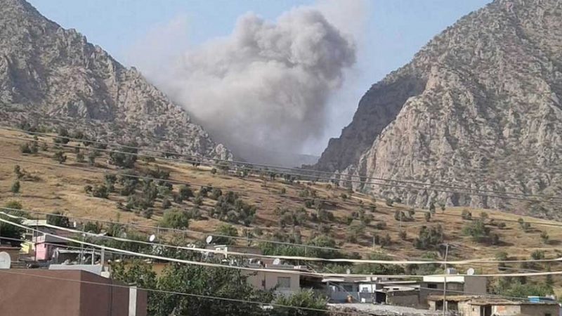 Turkish jets bomb village in Kurdistan