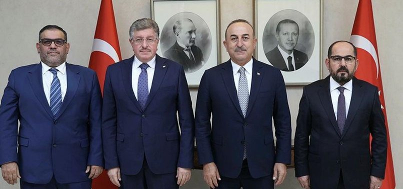 دیدار وزیر امور خارجۀ ترکیه با نمایندگان اپوزیسیون سوریه