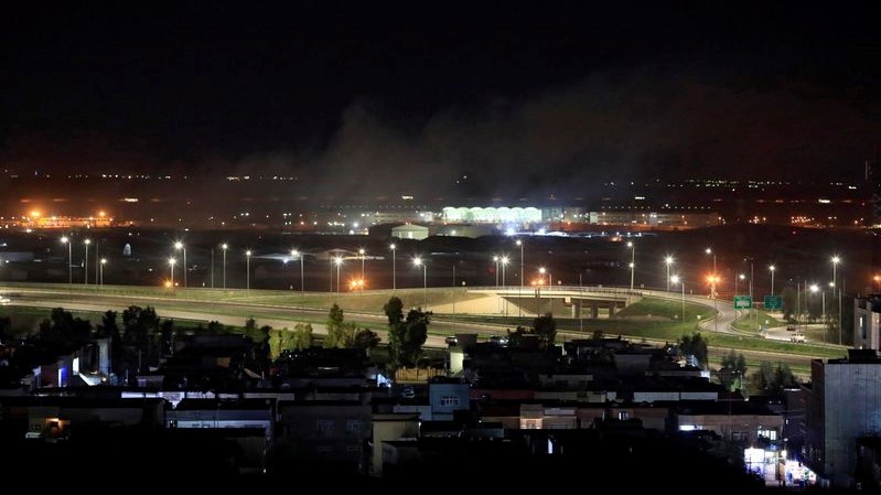 Two bomb-laden drones hit Erbil airport