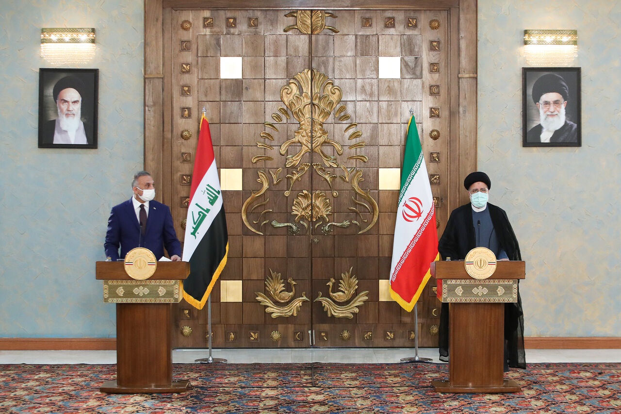 کاظمی در تهران: ملت عراق در پی ایجاد یک فرهنگ دمکراتیک و تقویت روابط با همه همسایگان خود است