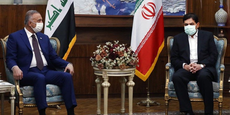 کاظمی در دیدار با مخبر: روابط ایران و عراق نباید تحت تأثیر هیچ متغیری قرار بگیرد